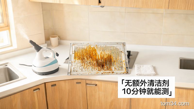 蒸汽清洁机到底是不是鸡肋？实测清洗油烟机核心顽垢效果对比
