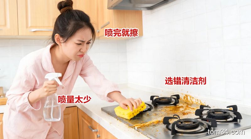 为什么你买的清洁剂喷上去没效果？掌握这个“静置”诀窍事半功倍