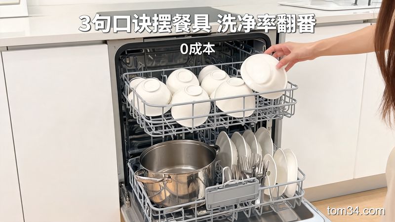 厨房清洁别漏了洗碗机死角 这几招去油污除异味还能提升洗净效率