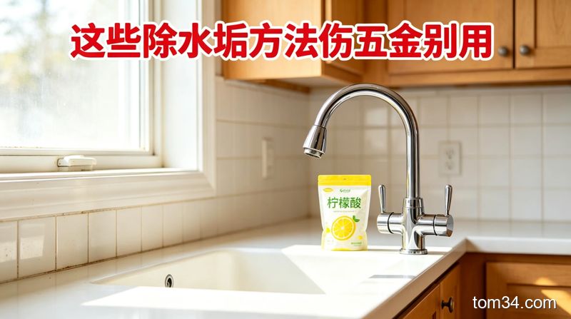厨房清洁避坑提醒 这几种除水垢方法会伤五金件别再用