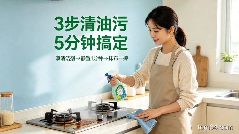 家用厨房清洁用品推荐 成分安全无残留用着更放心