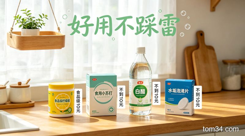 厨房清洁除水垢别瞎买 这几款清洁用品好用不踩雷