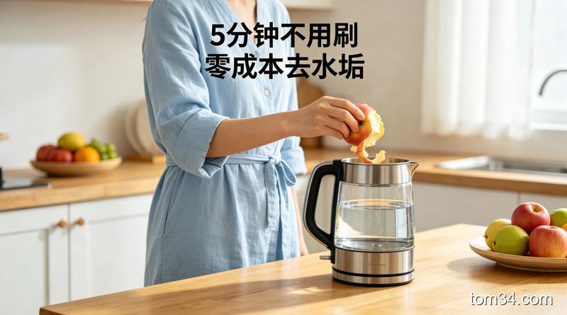 懒人厨房清洁妙招 热水瓶水垢不用刷五分钟就干净