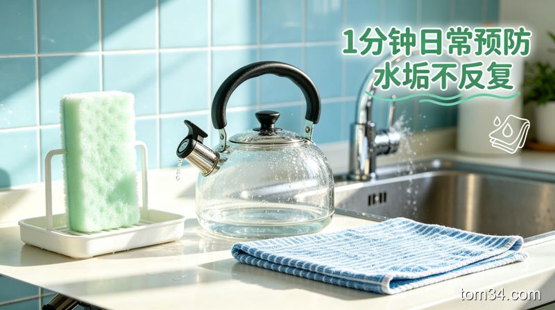关注饮水卫生必入 厨房清洁除水垢专用清洁用品无残留更安心