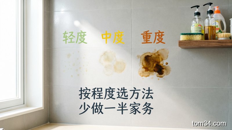 厨房瓷砖顽固油污怎么清 5 个实用小妙招一擦就净