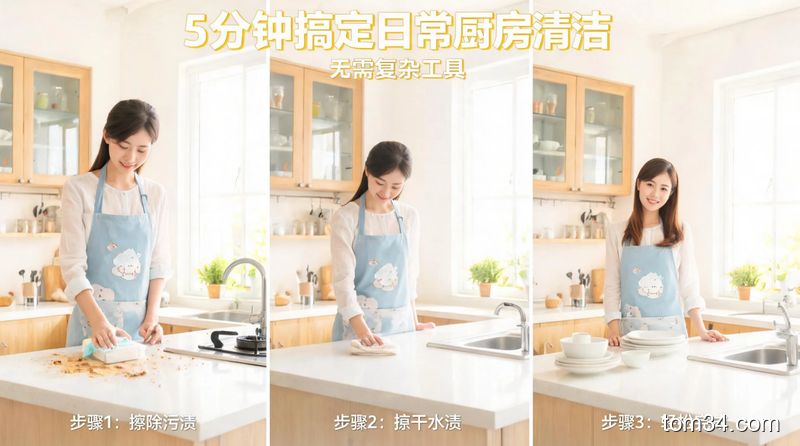 新手厨房清洁保姆级指南 不伤冰箱内胆的去油污除冰小技巧