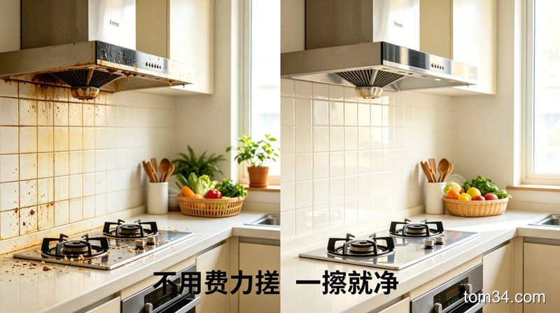 食用碱厨房清洁正确用法 不用费力搓油污一擦就净