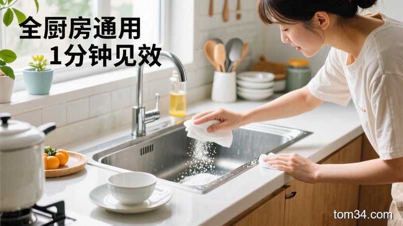 新手厨房清洁入门首选 小苏打这款清洁用品小白零门槛就能用好