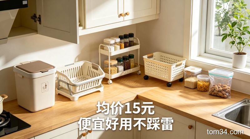 高性价比厨房清洁用品推荐 便宜好用不踩雷