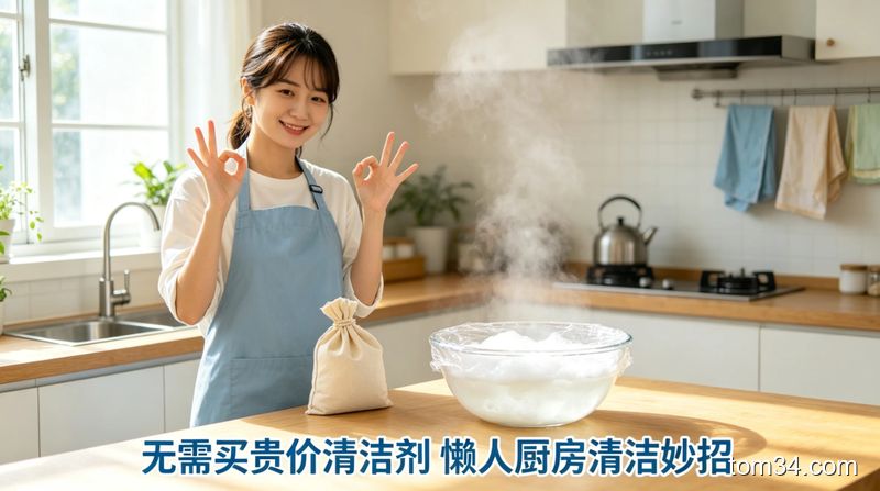 厨房清洁必看 告别重油垢的高效处理方法分享