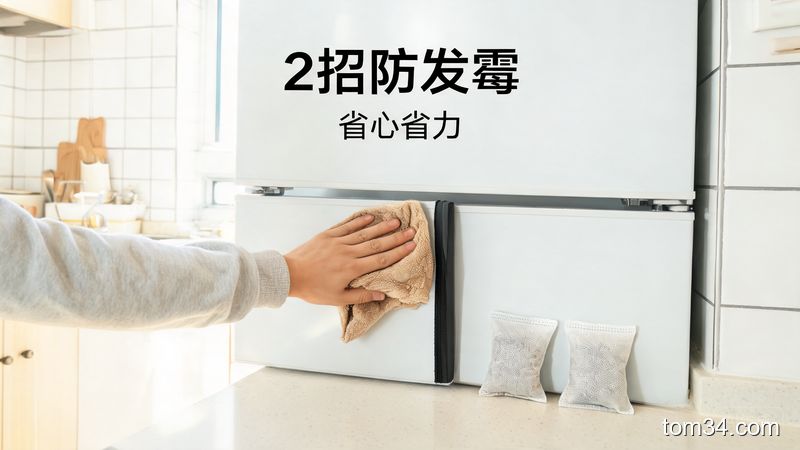 冰箱密封条发霉发黑怎么洗？3个妙招轻松除霉还不伤橡胶