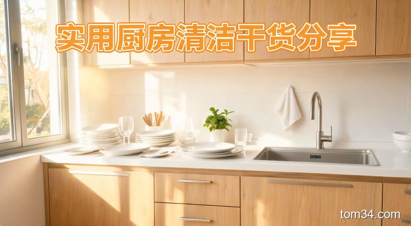 厨房清洁与清洁用品的使用知识分享