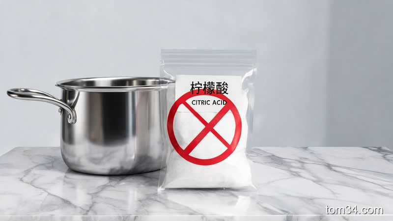 柠檬酸使用禁忌:避免接触铝锅和大理石台面