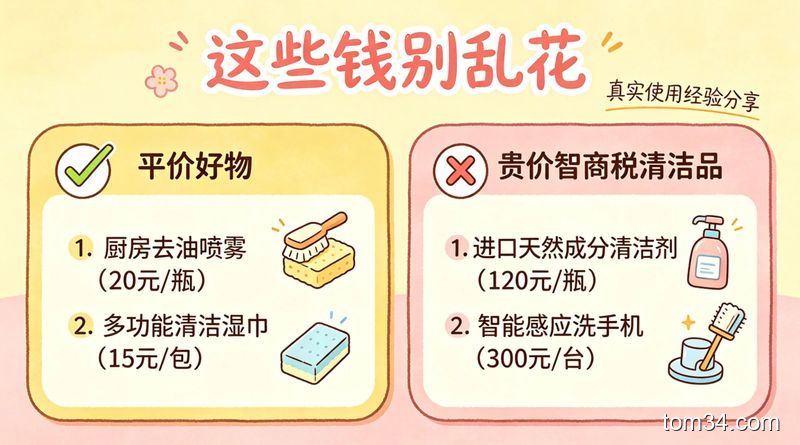 别再乱买贵价清洁用品交智商税